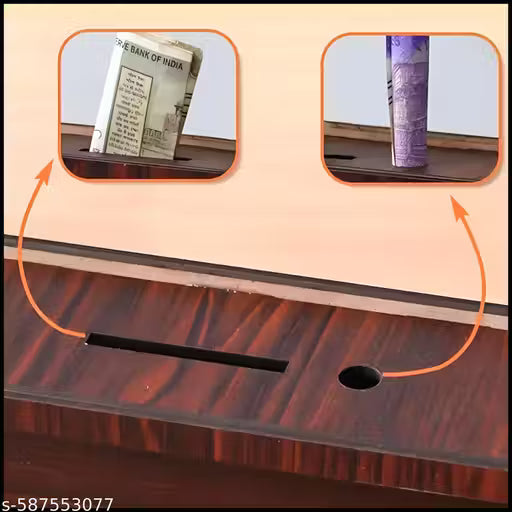 Wooden Money Bank & Box /, Money Bank, 10000 Money Bank, Piggy Bank with Carved Design for Kids/Children, Savings Challenge Box, Cashbox, Cash Vault Wooden Savings Box, Wooden Coin Piggy Bank, Money Save Box Smash, Money Saver, Coin Box, Money Box